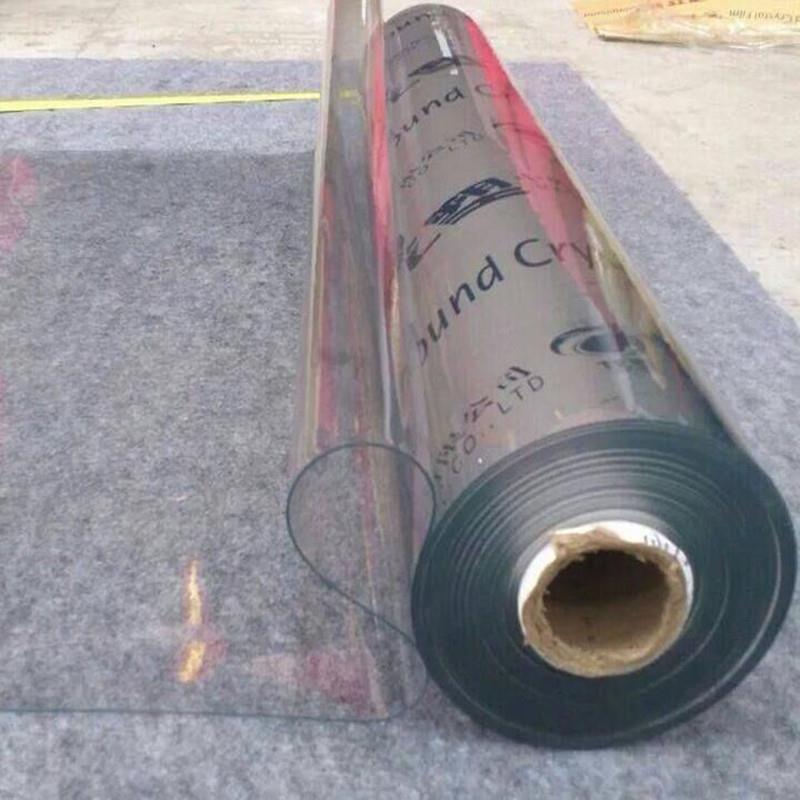 .透明pvc软胶板水晶板pvc硬片软玻璃哑黑PVC薄片磨砂PP塑料片材