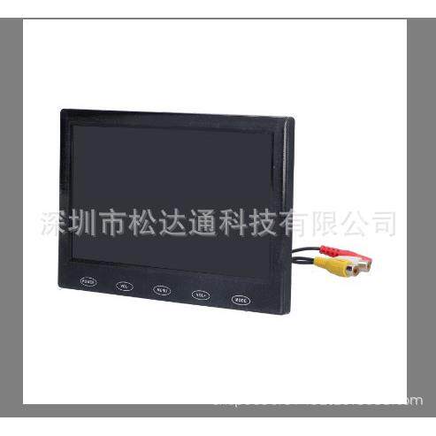 DC12-24V7寸车载显示器高清7寸超薄显示屏台式站立式TFTLCD显示