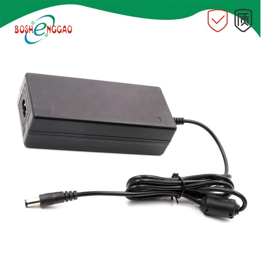 白色国标CCC认证48V1.2ALED灯箱桌面式胶壳电源适配器