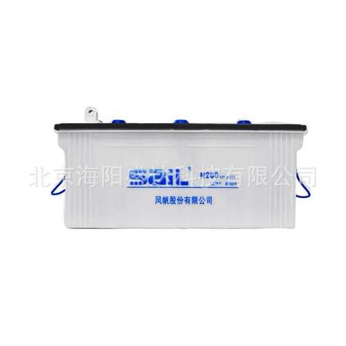 风帆N200蓄电池12V200Ah电瓶发电机组船用蓄电池太阳能大货车