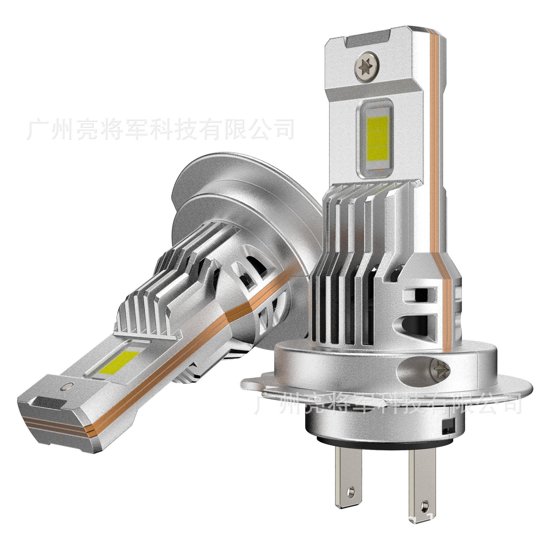 24v大货车led大灯H7H11H4直插1.1LED汽车大灯一体雾灯前车灯改装