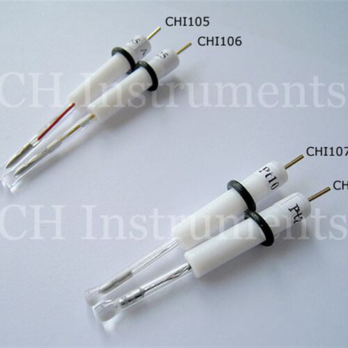 上海辰华 CHI105直径12.5um金盘微电极 CHI106直径25um金盘微电极