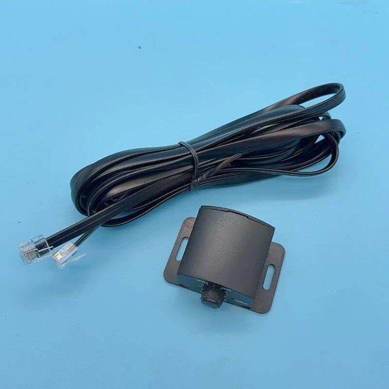 车载低音炮线控远程音量开关延长线汽车音响大功率功放音量调节器