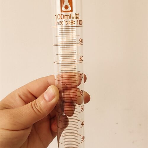 破乳化量筒100ml毫升5ml起线分度值1抗乳化测定 刻度量筒蒸馏量筒