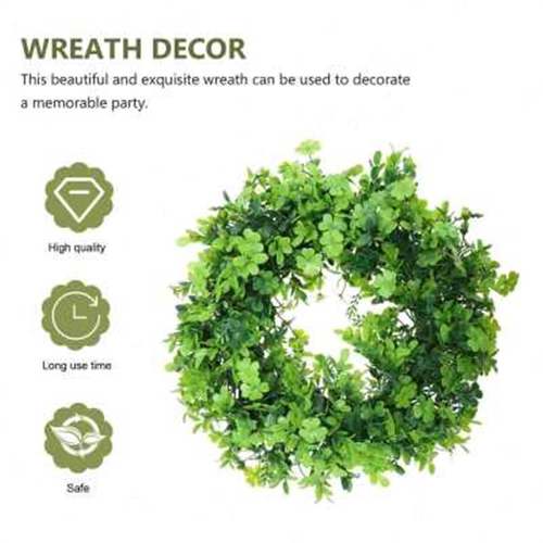 极速1pc Clafssic Wreath Decor Delicate Door Hanging Adorn St