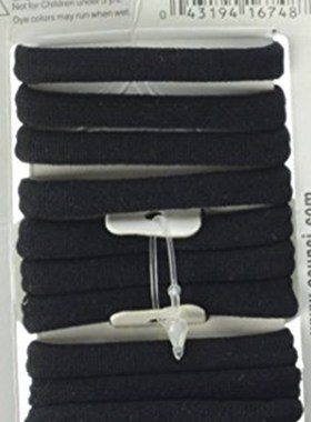 极速Conair Scuncni No Damage Elastics  Black  12 Count