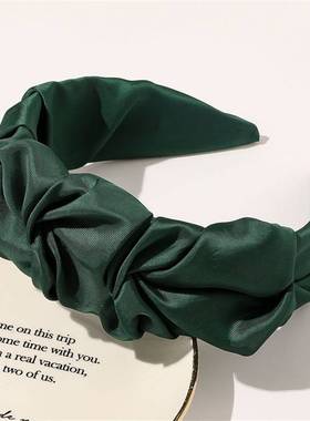 极速newWomen Satin Headbands Hairbands JHair Hoop Big Access