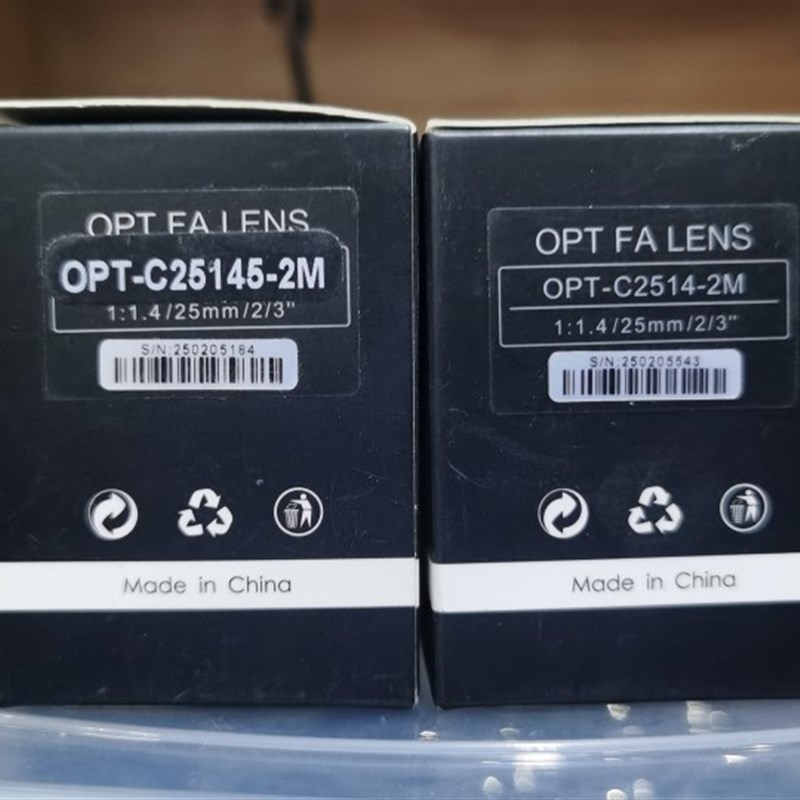 极速奥普特opt 工业镜头 ozpt-c2514-2m 25mm