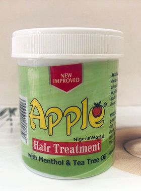 极速护发膏Nigeria Apple Hsair Treament Menthol Tea Tree Oil
