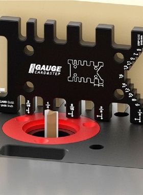 极速Higbh Precision Tenon Caliper Meter Card Metric Imperial