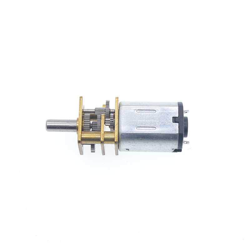 新品.GA12V-N20减速马达w 机智能车3V612V微型直流齿轮小减速电低
