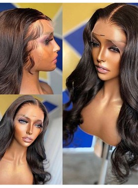 极速Body Wave Lace oFront Wig 13x4x1 Human Hair Lace Frontal