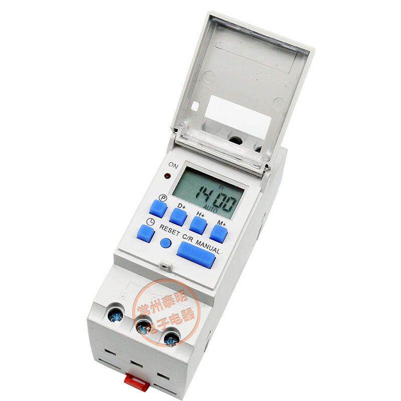 新品卓一ZYTg15电源循环时间定时器导轨式微电脑时控开关控制220V
