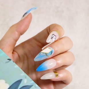 Sticker Butterfly Series 极速3D Decals Art LNail Manicu Nail