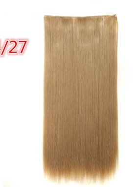 极速Straight Clip in Hair Extensions SynthOetic Hairpieces接