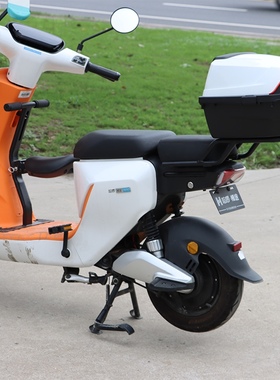 极速适用哈啰棒途电动车A80/A86/B8I0改装后尾架子后货架后备箱支