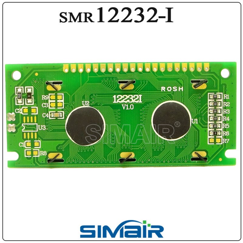 极速12232液晶屏 5v 1223v2显示屏模块 LCD12232 高亮 工业级1223