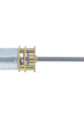 新品.杆12G-N20微型螺纹马达w MA3*速34丝减速低齿轮直流马达 3V6