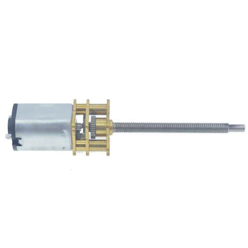 新品.杆12G-N20微型螺纹马达w MA3*速34丝减速低齿轮直流马达 3V6