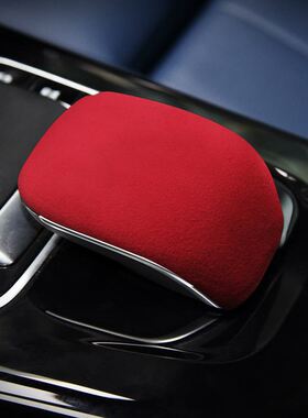 极速19-20款奔驰A级CLA内饰改装A200L/JA180L35中控排挡盖翻毛皮