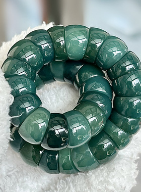 极速天然菩提根猪大肠飘花渐变色C绕指柔佛珠文玩念珠手链直播货