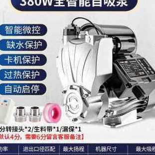 新品厂销c新品自吸泵增压泵家用220v全自动静音热水器自来水管道