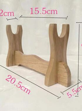 极速Wooden Decorlation 1 /2 /3-layers Sword Stand Solid Wood