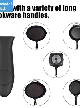 极速3PCS Cookware Cast Iron SkAillet Hot Handle Holder Acces