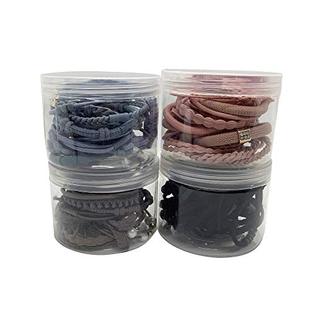 24pcs hair Xhair Bulk Perfect Elastics 极速JKLAND ties