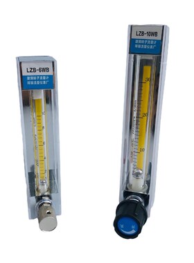 新品。玻璃转子流量计LZB-3WB 4WB 6GWB10WB液体气体流量计 微小