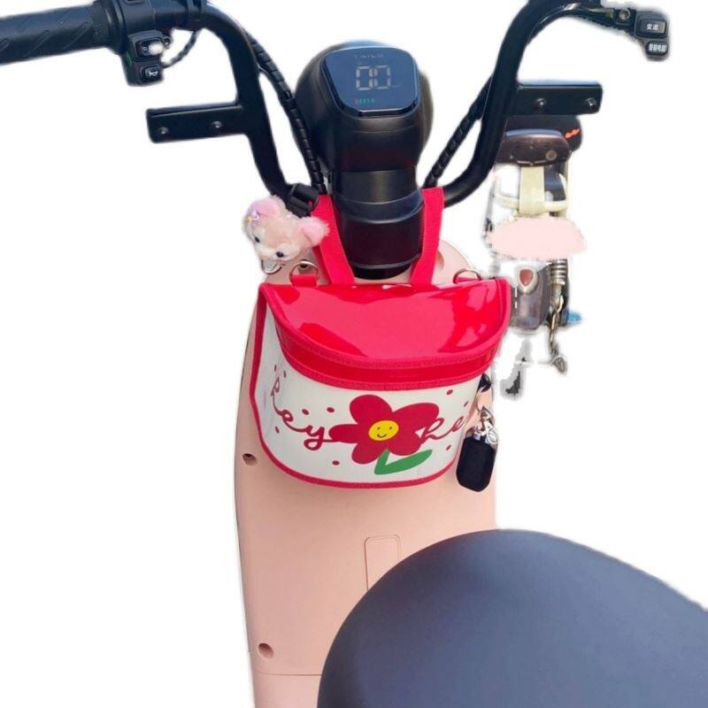 极速电动车挂物包充电器收纳包卡通可爱J防水手机袋大容量前置车