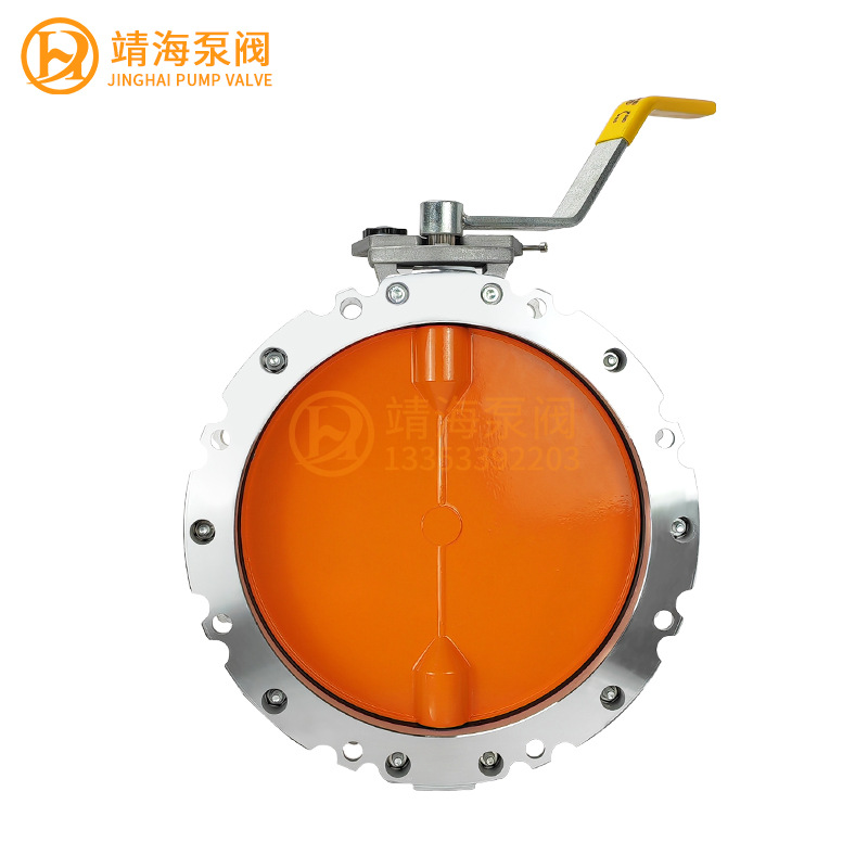 极速新品水泥搅拌f站SVq2FS粉体蝶阀铝板蝶阀SV1FS 手动粉尘蝶阀