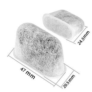 咖啡机滤芯跨境适配美膳雅Cuisinart德龙Delonghi博朗木炭滤水器