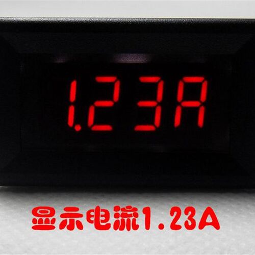 【电压电流表】双功能 数字电压表头 数显电流表头 4-30V 0-10A