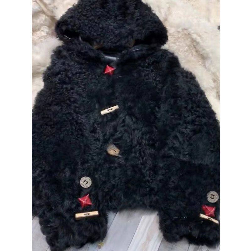 小香风羊羔毛外套女冬季今年流行漂亮韩系慵懒风高级感小个子上衣