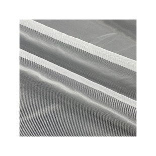 现货软网纱面料定型o纱窗蚊帐布料过滤经编网布涤纶复合网眼布
