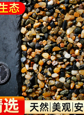 鱼缸底砂造景沙全套石头子水族箱水草装饰底沙原生缸溪流砂铺底