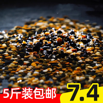 鱼缸底砂造景沙全套石头子水族箱水草装饰底沙原生缸溪流砂铺底