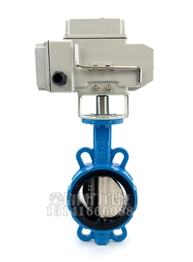 电动蝶阀 D971X 电动对夹式蝶阀DN50,65,80,100,125,150,电动阀