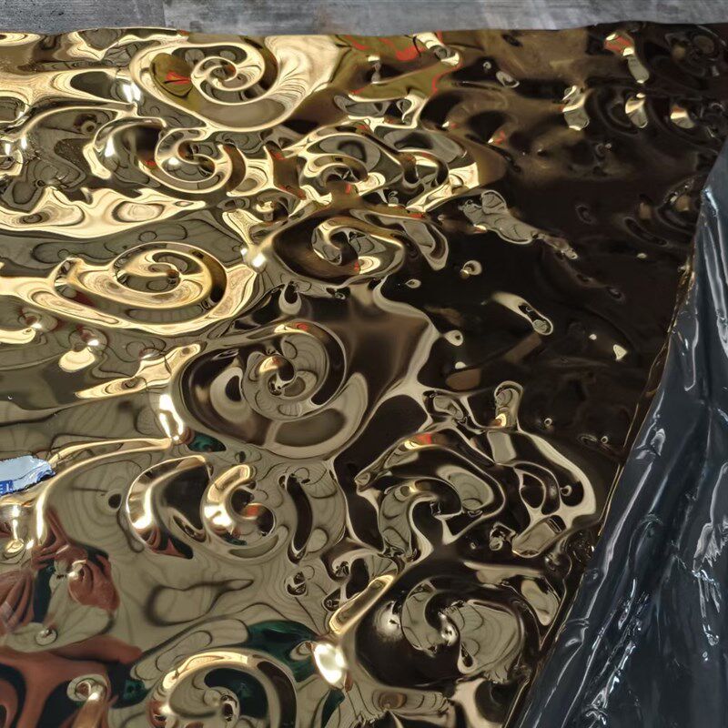 不锈钢压花板鱼鳞纹菱形钻石蜂窝立体花纹背景墙天花水波纹装饰板