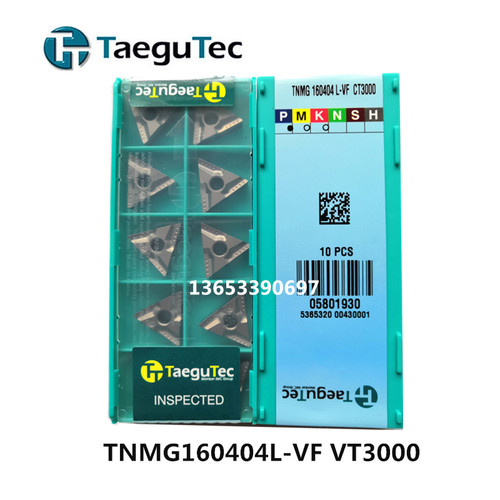特固克三角开槽数控车刀片TNMG160404R/L-VF FS槽 CT3000金属陶瓷