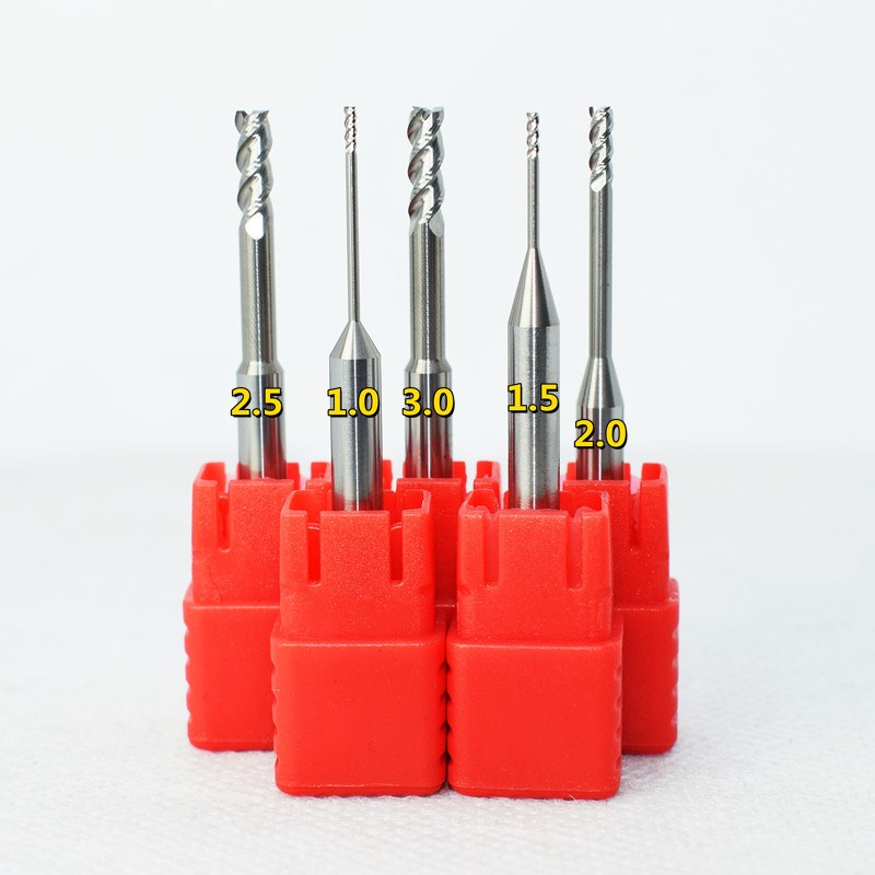 深沟铣刀55度钨钢3刃铝合金加长平底数控长径深Q孔避空2mm16长