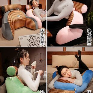 极速。席梦思靠背牀头软包一体踏踏米无牀头看手机靠X垫牀上大号