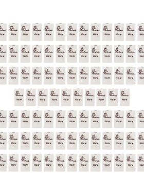 极速100x Sewing Labels Handymade Tags DIY Decorative Mark