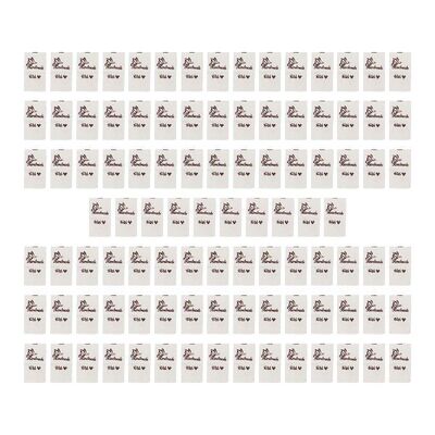 极速100x Sewing Labels Handymade Tags DIY Decorative Mark