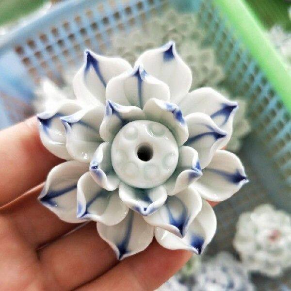 新品Incense Burner Delicate Long-lasting Censer BurnWer Lotu