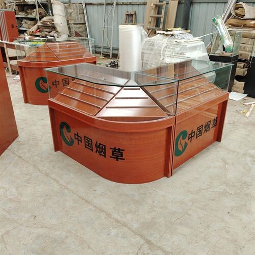 新品菸柜展示柜摆烟架菸酒柜收银柜台一J体柜便利店菸柜小卖部玻