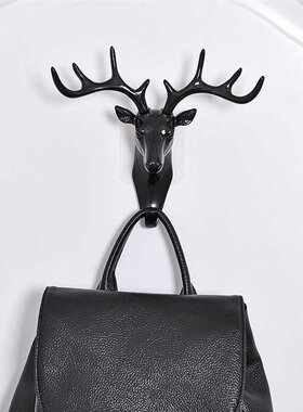 极速Wall Hanging Hook rVintage Deer Head Antlers for Hanging