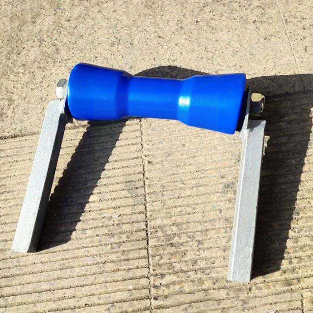 新品8 Inch Blue Hard Plastic Boat Trailer MKeel Roller PE Pa
