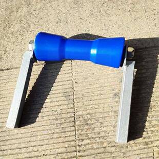 Inch Plastic Trailer Boat Blue 新品 MKeel Roller Hard